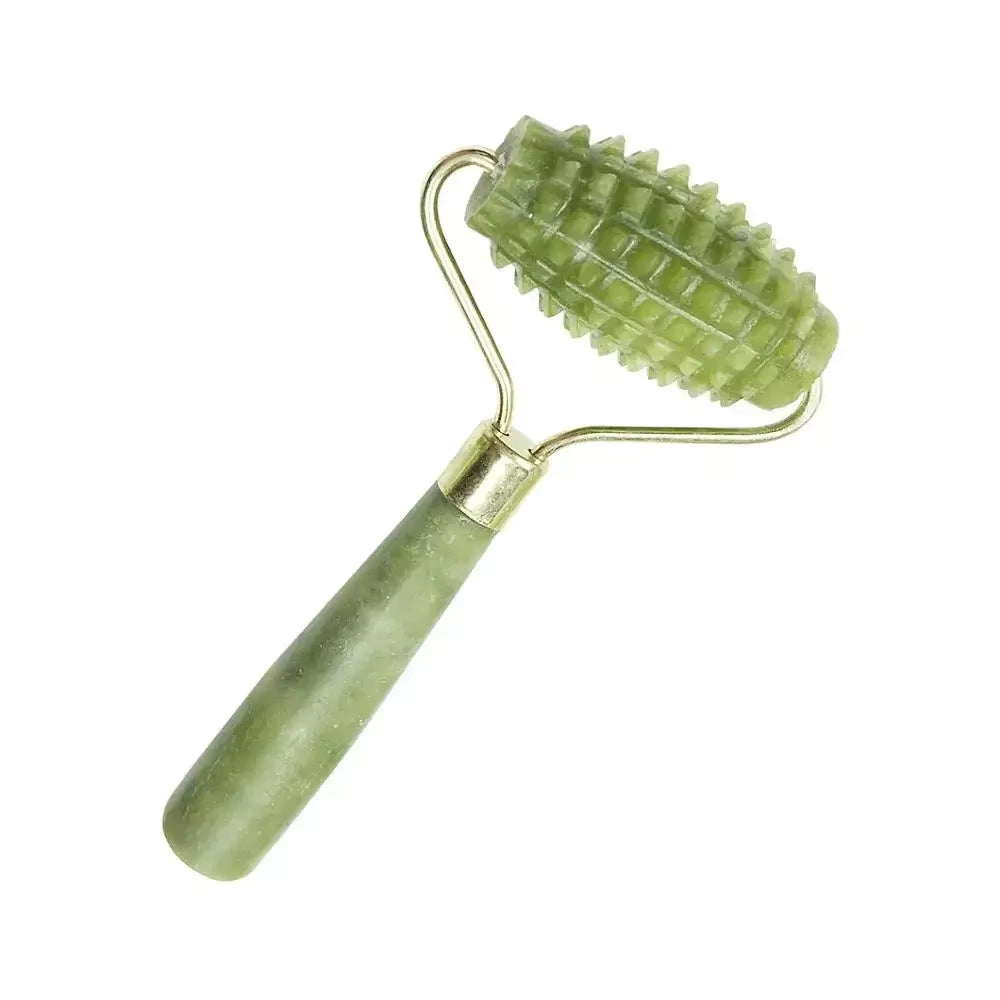 Natural Jade Roller Guasha Skin Scraper Facial Set Stone Firming Face Anti-Aging Puffy Eyes Massager Neck anti Wrinkle