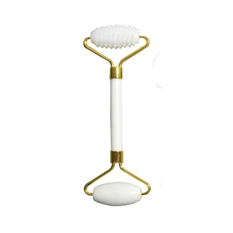 Natural Jade Roller Guasha Skin Scraper Facial Set Stone Firming Face Anti-Aging Puffy Eyes Massager Neck anti Wrinkle