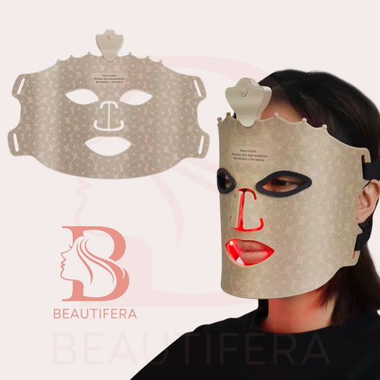 Maschera facciale a 7 LED